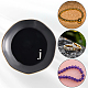 Круглая керамическая тарелка для украшений AJEW-WH20067-015A-5