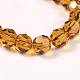 Chapelets de perles rondes en verre imitation cristal autrichien à facettes G-PH0008-07-8mm-2