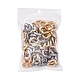 60Pcs 4 Colors UV Plating Acrylic Linking Rings FIND-FS0001-25-2
