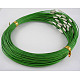 Cuerda del collar del alambre de acero X-SW001-2-1