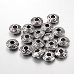 nbeads 120 Pcs 6 Styles Perles en Alliage de Style Tibétain
