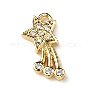 Латунные микро проложить кубического циркония подвески KK-I276-43G