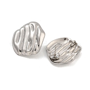 Серьги из нержавеющей стали 304 с защитой от потускнения STAS-S146-17P