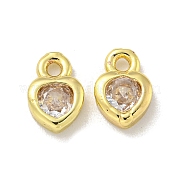 Латунные микро проложить кубического циркония подвески KK-L075-016LG