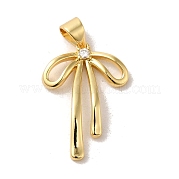Латунные микропаве прозрачные подвески с фианитом KK-R155-02G