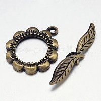 Застежка из латуни KK-L116-27AB-NF