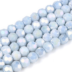 100 Perline Strass Distanziatori - Argento, 8 Mm, Per Braccialetti, Collane, Fai Da Te Gioielli