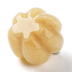 Topaze naturelle affichage de jade décorations&nbsp;DJEW-PW0009-007F