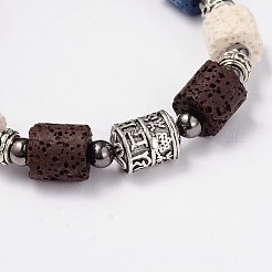 Браслеты из вулканического камня&nbsp;BJEW-D325-10