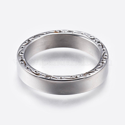 304ステンレスリング  太陽  アンティークシルバー  サイズ9  19mm&nbsp;RJEW-G092-17-19mm