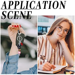 12 шт. 12 стильных экологически чистых силиконовых бусины для пищевых продуктов SIL-SC0001-53