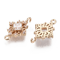 Соединители из латуни с микрочастицами и кубическим цирконием KK-R111-014-B01