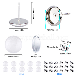 Kits de fabrication de boucles d'oreilles bricolage&nbsp;DIY-SC0010-82P