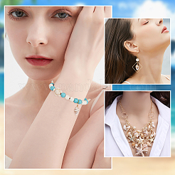 100 шт. Подвески из натуральных ракушек&nbsp;FIND-BBC0003-01