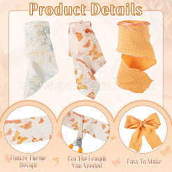 Ленты из полиэстера с принтом&nbsp;SRIB-TA0001-18