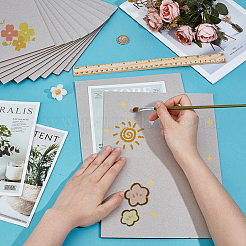 Прямоугольные бумажные доски&nbsp;AJEW-WH0348-734B