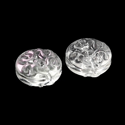 Прозрачные стеклянные бусины&nbsp;GLAA-D007-02E