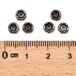 Латунные бусины разделители для поставки стразов&nbsp;RB-A014-Z5mm-01B