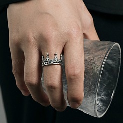 Корона латунная манжета открытые кольца&nbsp;FS-WG83D0F-01