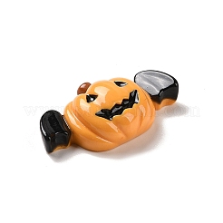 Cabochon decodificati in resina opaca di halloween&nbsp;CRES-R201-01B