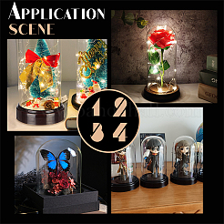 Пластиковый купол&nbsp;GLAA-WH0038-04B