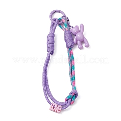 6 шт. подвесные украшения из парашютного шнура из полиэстера и спандекса HJEW-JM03797