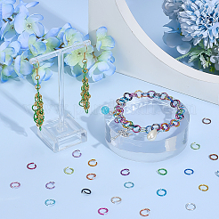 Алюминиевая проволока открыты кольца прыжок ALUM-PH0003-03-8mm