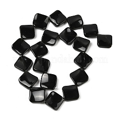 Натуральный черный камень бисер нитей G-L239-18