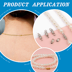 120 шт. латунные винтовые застежки FIND-UN0016-51B