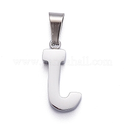 Подвески-буквы из нержавеющей стали 304&nbsp;LS-STAS-H127-J-P