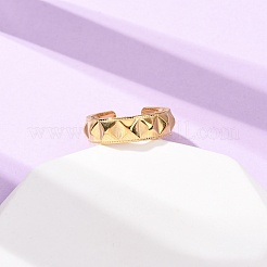 Кольца-манжеты из нержавеющей стали 304 для женщин&nbsp;RJEW-K309-23G