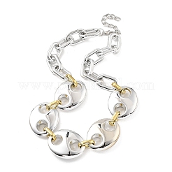 Акриловые массивные цепочки из кофейных зерен NJEW-D313-01A