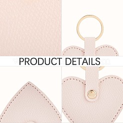 Брелок из искусственной кожи&nbsp;KEYC-WH20008-08A