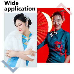 30 пара 3 стилей ручной работы китайские лягушки узлы пуговицы наборы BUTT-DR0001-07