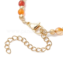 Natürlichen Karneol Perlen Armbänder&nbsp;BJEW-JB11763-01