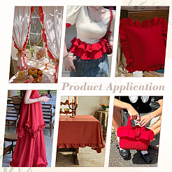 Плиссированные атласные ленты&nbsp;SRIB-GA0001-20A