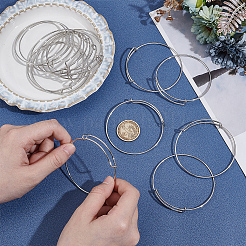 Изготовление регулируемого браслета из нержавеющей стали 15шт. BJEW-UN0001-64MS