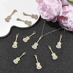 Pendentifs en laiton Shegrace avec zircon cubique transparent&nbsp;XGRQ1R894-361G