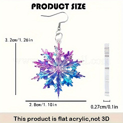 Акриловые серьги болтающийся&nbsp;FS-WG809FC-01