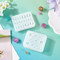 2шт 2 стиля силиконовые Молды для бусин своими руками&nbsp;SIMO-TA0001-16