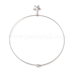 Латунное ожерелье с подвесками BJEW-Q350-04A-P