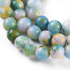 Abalorios de jade hebras&nbsp;X-G-D264-6mm-XH05