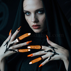 10шт пластиковое украшение для ухода за ногтями&nbsp;FEPA-GF0001-05A