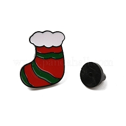 Рождественская тема цинковый сплав эмалированная брошь-булавка для рюкзака одежда&nbsp;LS-JEWE-R003-01EB-08