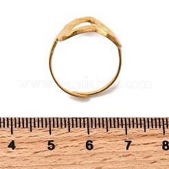 Кольца из нержавеющей стали 304 для женщин&nbsp;RJEW-Z110-06G-01