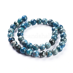 Натуральные имперские нитки из яшмы G-G814-07-10mm-04