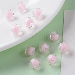 Прозрачные акриловые бусины&nbsp;TACR-S152-04A-SS2112