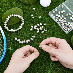 150 шт. бусины из сплава в тибетском стиле FIND-FH0011-44AS