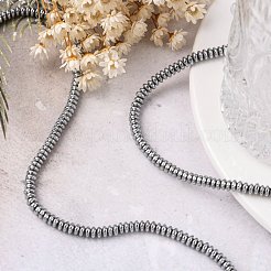 Немагнитные синтетический гематит бисер пряди G-C124-4x2mm-2