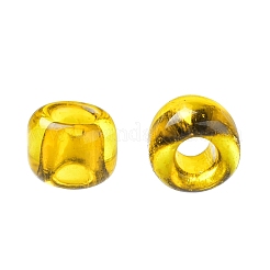 TOHOラウンドシードビーズ  日本製シードビーズ  （透明なカモミール2155)個  8/0  3mm  穴：1mm  約222PCS /ボトル  10 G /ボトル&nbsp;SEED-JPTR08-2155